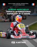 Rubens Barrichello na MS v KZ2 Masters ...